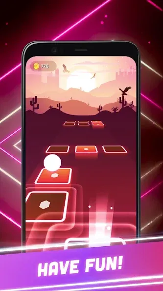 Hop Tiles 3D: Hit music game бесплатно на Андроид — мод: Открыты все песни и уровни — скриншот 4 Hop Tiles 3D: Hit music game бесплатно на Андроид — мод: Открыты все песни и уровни — скриншот 4