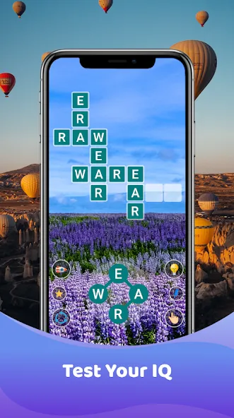 Word Game : Crossword взлом APK — Подсказки и уровни без ограничений — скриншот 4