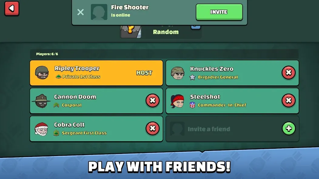 Mini Militia - War.io — скачать мод: Много денег и все скины — скриншот 2 Mini Militia - War.io — скачать мод: Много денег и все скины — скриншот 2