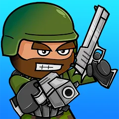 Mini Militia - War.io — скачать мод: Много денег и все скины