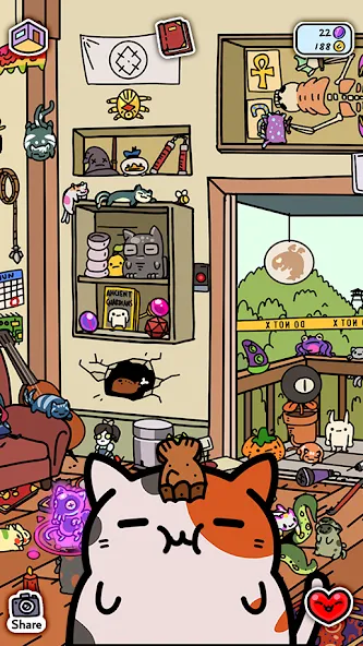 KleptoCats мод на Андроид: Безлимитные монеты и редкие предметы — скриншот 4 KleptoCats мод на Андроид: Безлимитные монеты и редкие предметы — скриншот 4