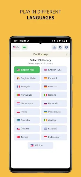 Мод Wordly - Daily Word Game — Безлимитные попытки и подсказки, скачать APK — скриншот 5