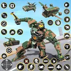 Скачать Army Bus Robot Car Game 3d последней версии — Безлимитные деньги и все машины открыты