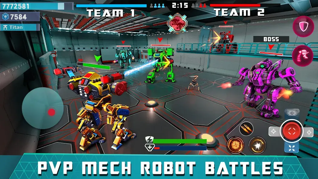 Скачать Mech Robot Wars - Multi Robot последней версии — Безлимитные деньги и роботы — скриншот 5 Скачать Mech Robot Wars - Multi Robot последней версии — Безлимитные деньги и роботы — скриншот 5