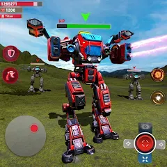 Скачать Mech Robot Wars - Multi Robot последней версии — Безлимитные деньги и роботы