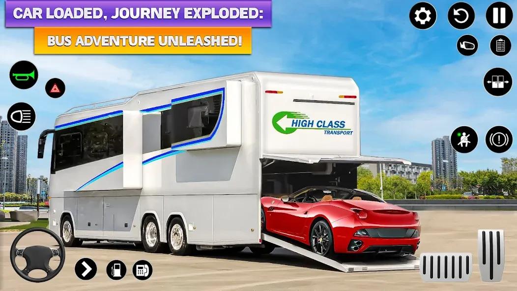 Скачать Ultimate Bus Driving Simulator последней версии — Безлимитные деньги и топливо — скриншот 1