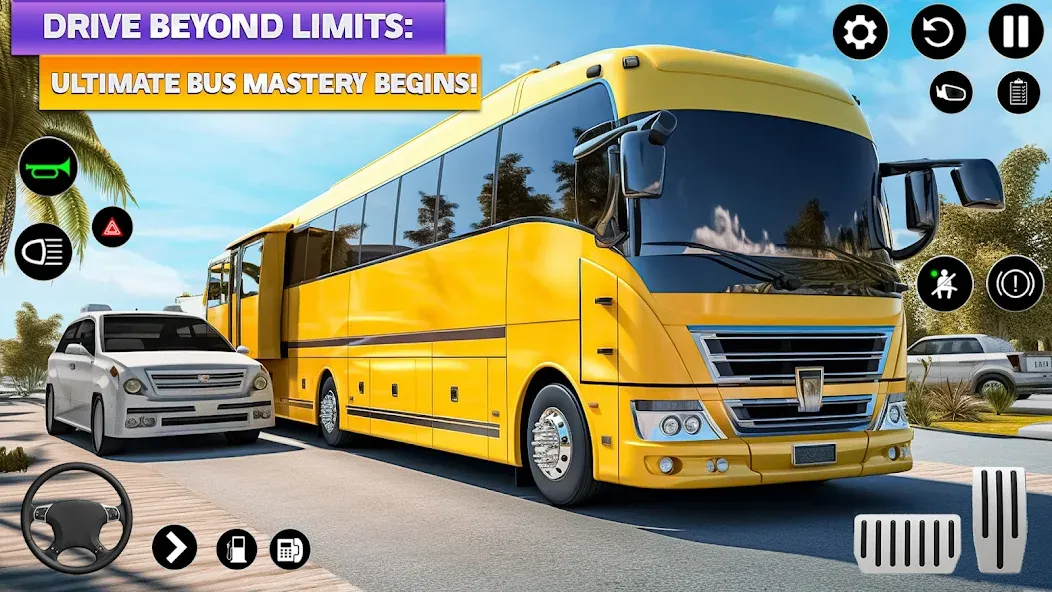 Скачать Ultimate Bus Driving Simulator последней версии — Безлимитные деньги и топливо — скриншот 2