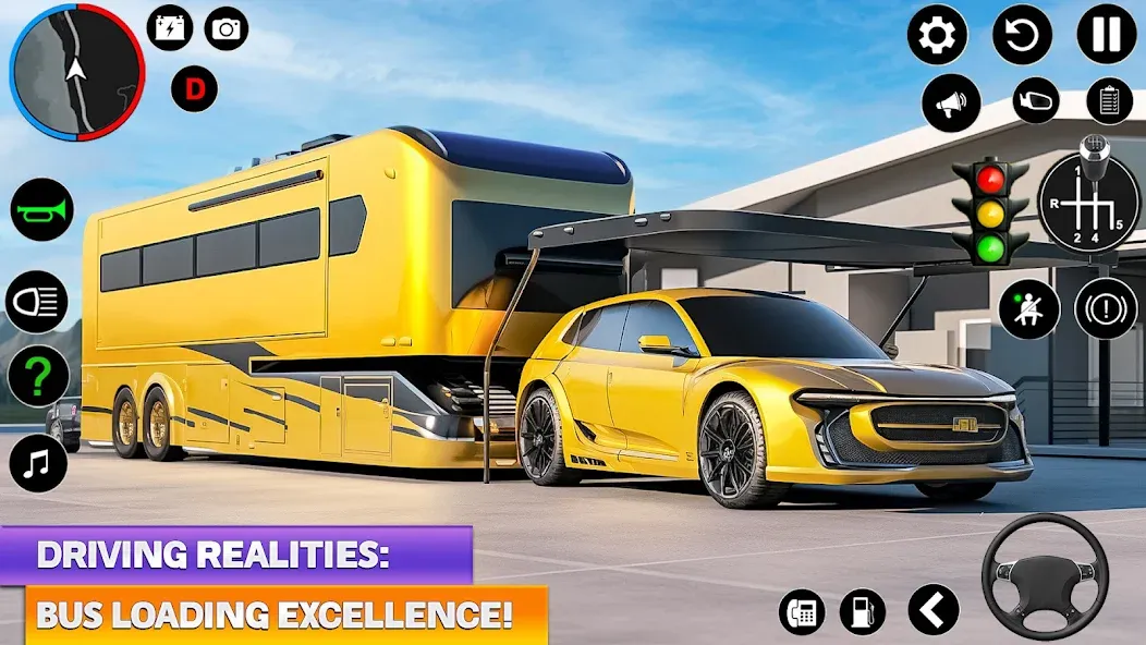 Скачать Ultimate Bus Driving Simulator последней версии — Безлимитные деньги и топливо — скриншот 4