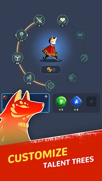 Masketeers : Idle Has Fallen взломанный APK — Безлимитные деньги и алмазы — скриншот 3 Masketeers : Idle Has Fallen взломанный APK — Безлимитные деньги и алмазы — скриншот 3