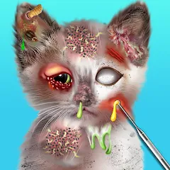 Virtual Cat ASMR Spa Makeover (Мод: Безлимитные деньги и премиум-уход) — скачать на Андроид