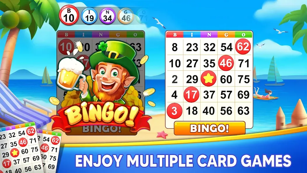 Мод Bingo Holiday: Live Bingo Game — Безлимитные монеты и бонусы, скачать APK — скриншот 2 Мод Bingo Holiday: Live Bingo Game — Безлимитные монеты и бонусы, скачать APK — скриншот 2