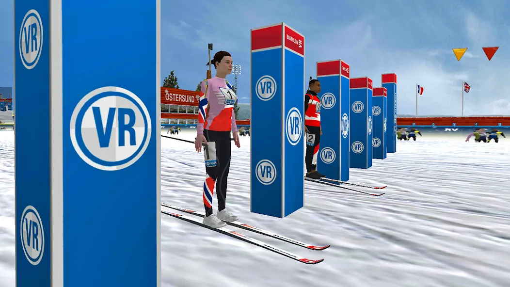 Biathlon VR MOD APK: Новые трассы и улучшенное прицеливание — скриншот 1 Biathlon VR MOD APK: Новые трассы и улучшенное прицеливание — скриншот 1