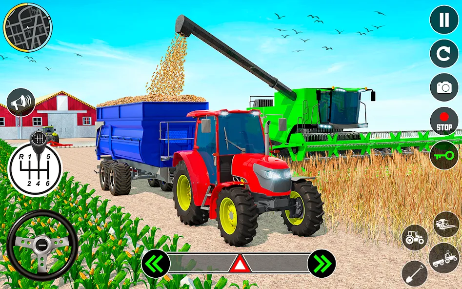 Скачать Tractor Farming: Tractor Games мод — Безлимитные деньги и техника — скриншот 3 Скачать Tractor Farming: Tractor Games мод — Безлимитные деньги и техника — скриншот 3