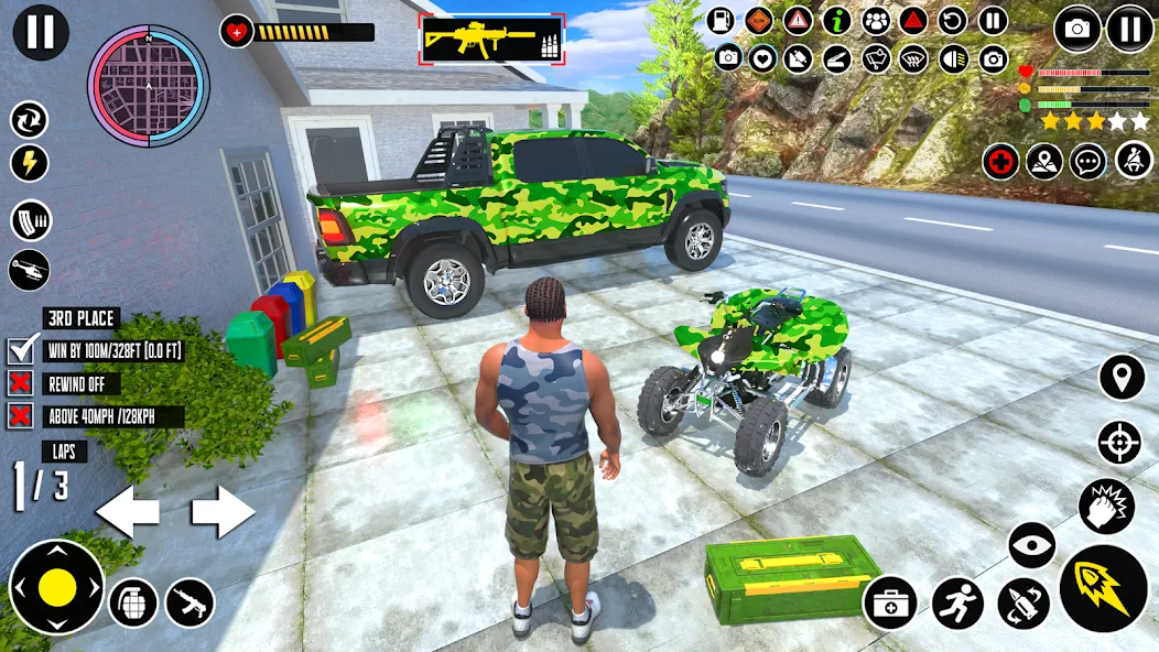 US Army Games Truck Transport взломанный APK — Безлимитные деньги и топливо — скриншот 2 US Army Games Truck Transport взломанный APK — Безлимитные деньги и топливо — скриншот 2