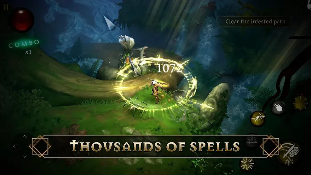 BladeBound: RPG Adventure Game взломанный APK — Безлимитные деньги и алмазы — скриншот 4 BladeBound: RPG Adventure Game взломанный APK — Безлимитные деньги и алмазы — скриншот 4