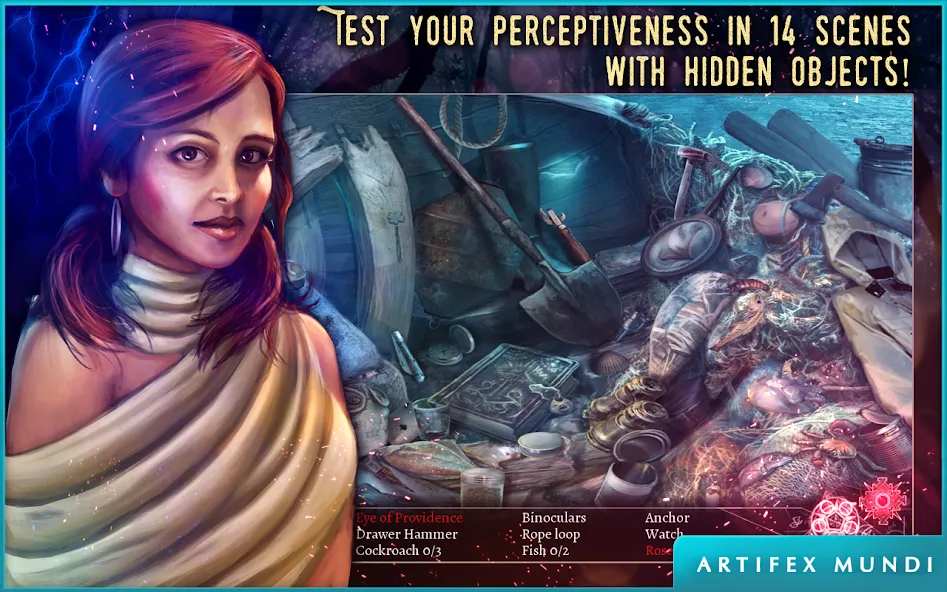 Скачать Dark Heritage Mod APK — Безлимитные подсказки и открыты все главы — скриншот 2
