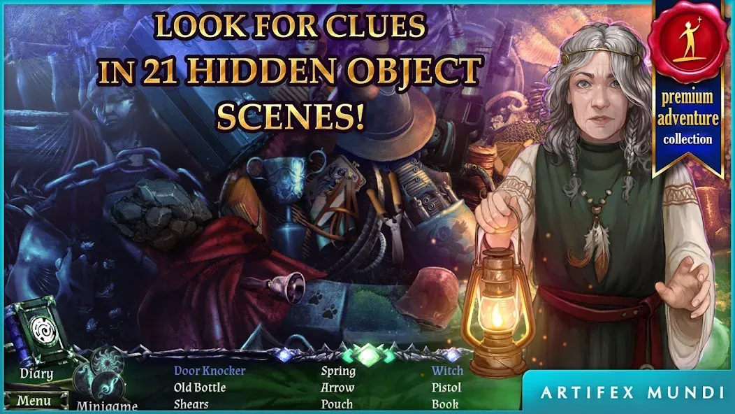 Мод Demon Hunter 3: Revelation — Безлимитные подсказки и жизни, скачать APK — скриншот 3 Мод Demon Hunter 3: Revelation — Безлимитные подсказки и жизни, скачать APK — скриншот 3