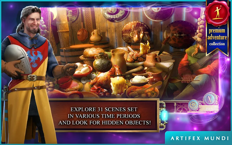 Time Mysteries: Inheritance мод на Андроид: Открыты все уровни и подсказки — скриншот 2 Time Mysteries: Inheritance мод на Андроид: Открыты все уровни и подсказки — скриншот 2