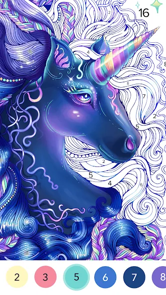 Colorscapes® - Color by Number — скачать мод: Без рекламы и все раскраски открыты — скриншот 3 Colorscapes® - Color by Number — скачать мод: Без рекламы и все раскраски открыты — скриншот 3