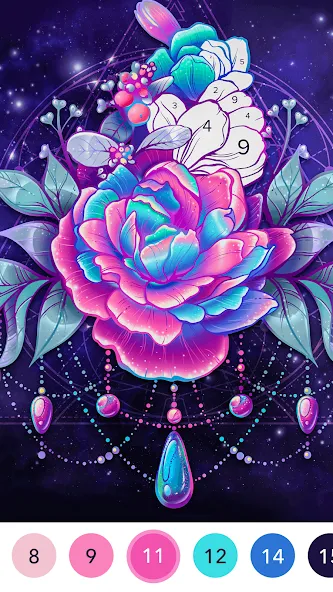 Colorscapes® - Color by Number — скачать мод: Без рекламы и все раскраски открыты — скриншот 4 Colorscapes® - Color by Number — скачать мод: Без рекламы и все раскраски открыты — скриншот 4