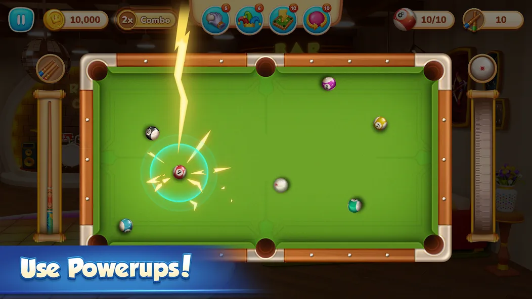 Скачать Royal Pool: 8 Ball & Billiards последней версии — Безлимитные монеты и все столы открыты — скриншот 3 Скачать Royal Pool: 8 Ball & Billiards последней версии — Безлимитные монеты и все столы открыты — скриншот 3
