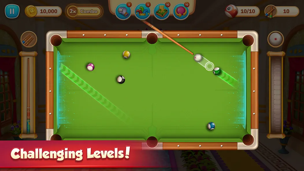 Скачать Royal Pool: 8 Ball & Billiards последней версии — Безлимитные монеты и все столы открыты — скриншот 5 Скачать Royal Pool: 8 Ball & Billiards последней версии — Безлимитные монеты и все столы открыты — скриншот 5