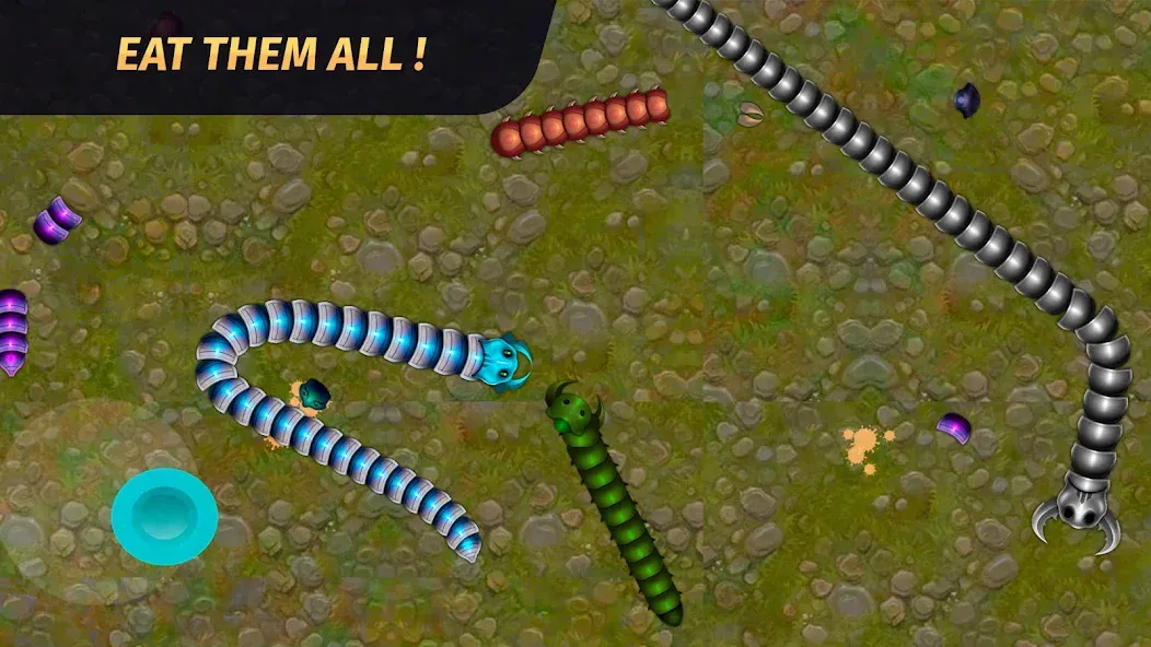 Скачать Worm.io - Gusanos Battle последней версии — Безлимитные монеты и ускорение червя — скриншот 5 Скачать Worm.io - Gusanos Battle последней версии — Безлимитные монеты и ускорение червя — скриншот 5