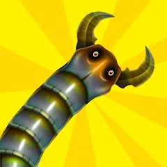 Скачать Worm.io - Gusanos Battle последней версии — Безлимитные монеты и ускорение червя