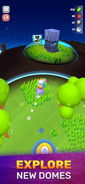 Terradome 3D MOD APK: Безлимитные ресурсы и открытые уровни — скриншот 2 Terradome 3D MOD APK: Безлимитные ресурсы и открытые уровни — скриншот 2