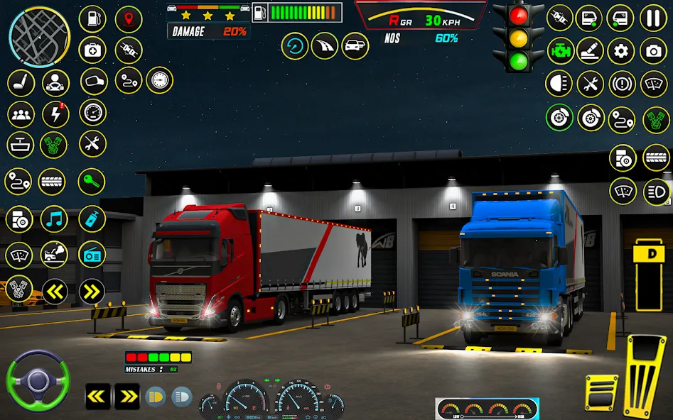 US Truck Simulator Game 2022 — взломанная версия, Безлимитные деньги и топливо — скриншот 2