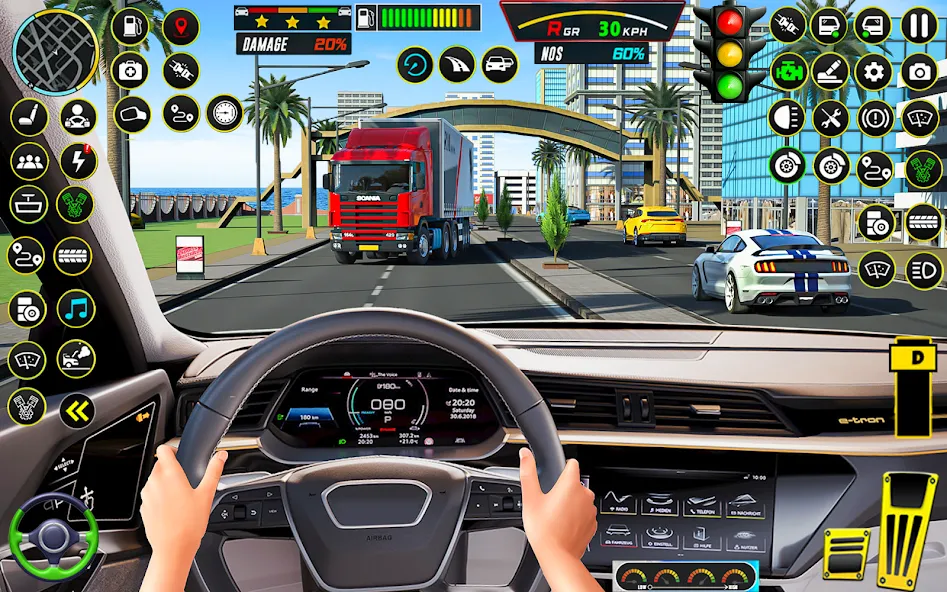 US Truck Simulator Game 2022 — взломанная версия, Безлимитные деньги и топливо — скриншот 5
