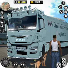 US Truck Simulator Game 2022 — взломанная версия, Безлимитные деньги и топливо