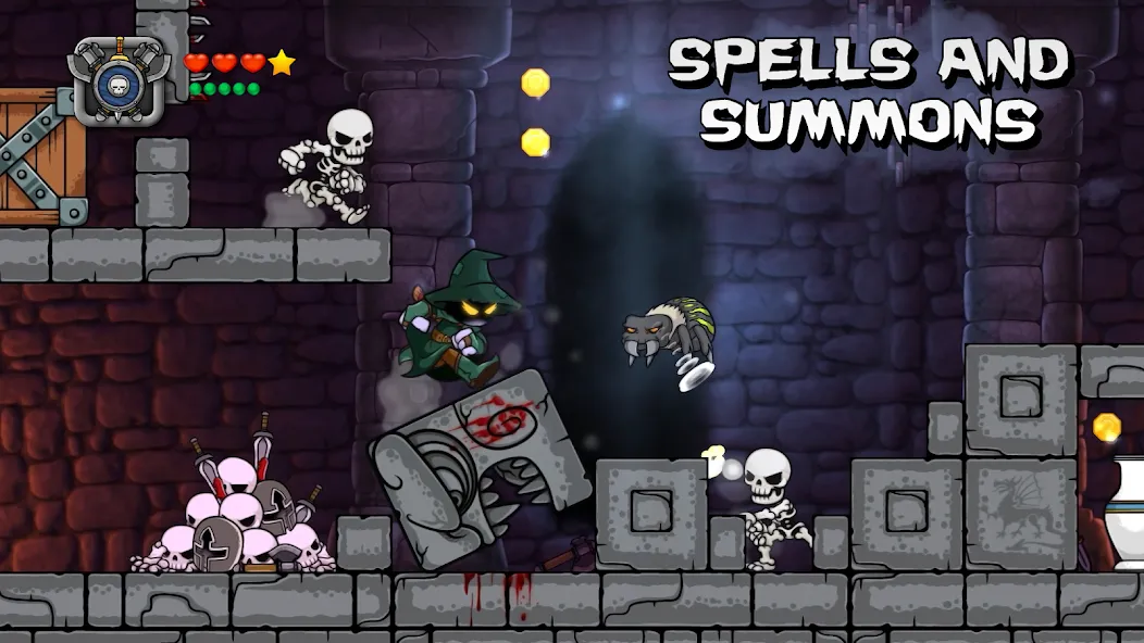Скачать Magic Rampage бесплатно — Безлимитные деньги и премиум снаряжение — скриншот 4 Скачать Magic Rampage бесплатно — Безлимитные деньги и премиум снаряжение — скриншот 4