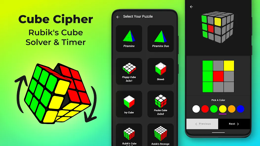 Скачать Cube Cipher - Cube Solver последней версии — Решение кубика без ограничений — скриншот 1 Скачать Cube Cipher - Cube Solver последней версии — Решение кубика без ограничений — скриншот 1