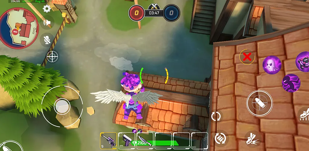 As Legends: 5v5 Chibi TPS Game на телефон — скачать мод: Безлимитные ресурсы и открытые герои — скриншот 5 As Legends: 5v5 Chibi TPS Game на телефон — скачать мод: Безлимитные ресурсы и открытые герои — скриншот 5