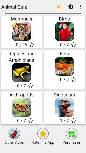 Animals Quiz Learn All Mammals взлом на Андроид — Все млекопитающие разблокированы — скриншот 3 Animals Quiz Learn All Mammals взлом на Андроид — Все млекопитающие разблокированы — скриншот 3