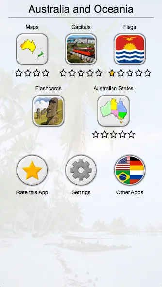 Australian States and Oceania (Мод: Открыты все штаты и регионы) — скачать на Андроид — скриншот 3 Australian States and Oceania (Мод: Открыты все штаты и регионы) — скачать на Андроид — скриншот 3
