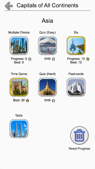 Capitals - Geography Quiz на телефон — скачать мод: Открыты все страны и столицы — скриншот 3 Capitals - Geography Quiz на телефон — скачать мод: Открыты все страны и столицы — скриншот 3