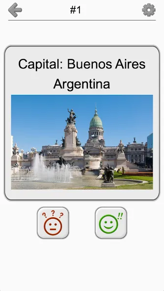 Capitals - Geography Quiz на телефон — скачать мод: Открыты все страны и столицы — скриншот 4 Capitals - Geography Quiz на телефон — скачать мод: Открыты все страны и столицы — скриншот 4