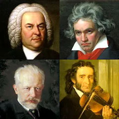 Скачать Famous Composers Portrait Quiz Mod APK — Безлимитные подсказки и попытки