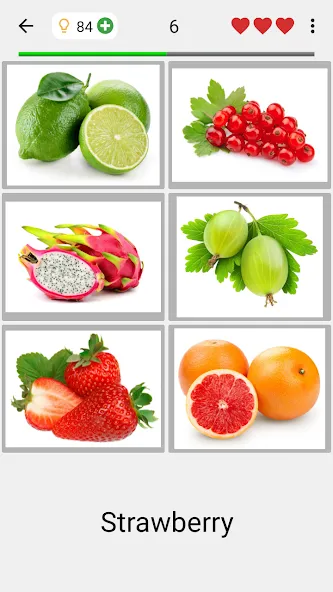 Fruit and Vegetables - Quiz — последняя версия с модом (Открыты все уровни и подсказки) — скриншот 2