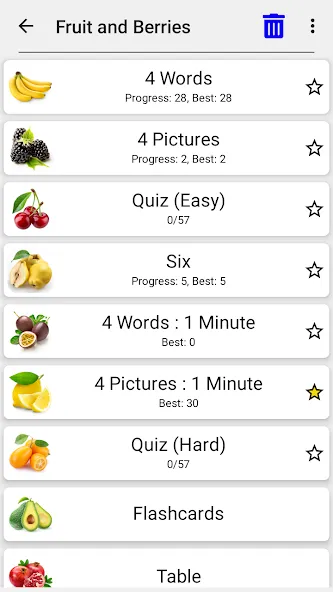 Fruit and Vegetables - Quiz — последняя версия с модом (Открыты все уровни и подсказки) — скриншот 5