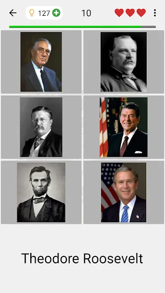 US Presidents and History Quiz — Открыты все президенты и факты, скачать мод APK — скриншот 4 US Presidents and History Quiz — Открыты все президенты и факты, скачать мод APK — скриншот 4
