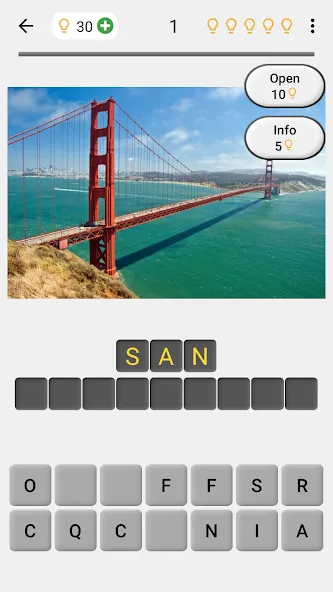 Cities of the World Photo-Quiz бесплатно на Андроид — мод: Без рекламы и все уровни открыты — скриншот 1