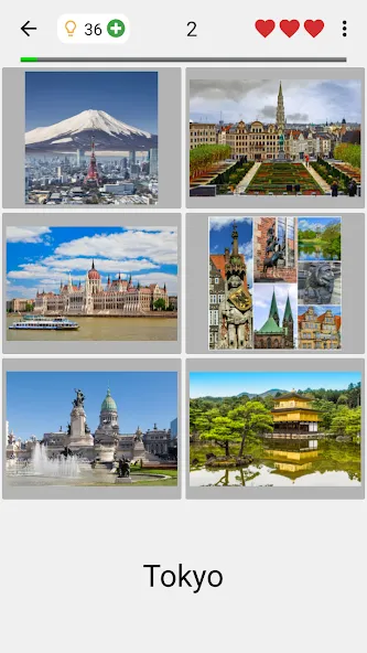 Cities of the World Photo-Quiz бесплатно на Андроид — мод: Без рекламы и все уровни открыты — скриншот 2