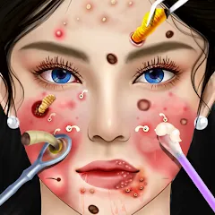 ASMR Doctor Game: Makeup Salon — последняя версия с модом (Безлимитные деньги и открыты все уровни)