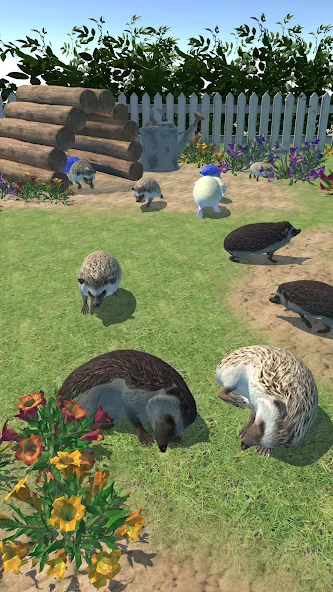 Hedgehog Friends — взломанная версия, Много монет и открыты все уровни — скриншот 1 Hedgehog Friends — взломанная версия, Много монет и открыты все уровни — скриншот 1