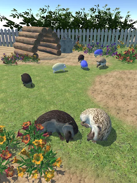 Hedgehog Friends — взломанная версия, Много монет и открыты все уровни — скриншот 4 Hedgehog Friends — взломанная версия, Много монет и открыты все уровни — скриншот 4