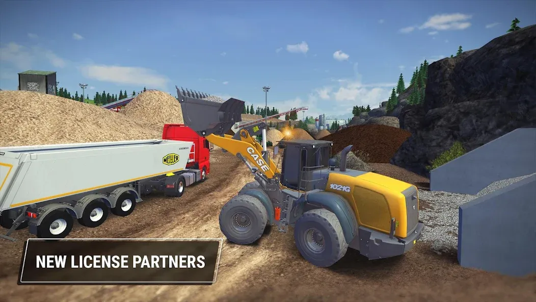 Скачать Construction Simulator 3 Lite Mod APK — Безлимитные деньги и топливо — скриншот 4