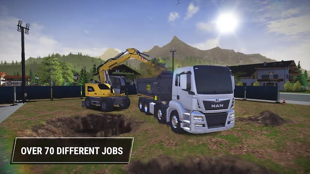 Скачать Construction Simulator 3 Lite Mod APK — Безлимитные деньги и топливо — скриншот 5